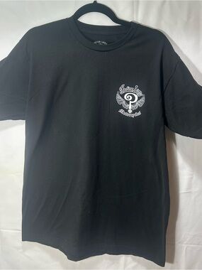 Indian Larry Motorcycles Brooklyn NY Black Graphic T-Shirt